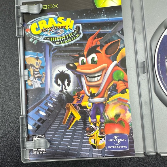 Crash Bandicoot: The Wrath of Cortex (Xbox, 2003) Complete Tested - Picture 3 of 5